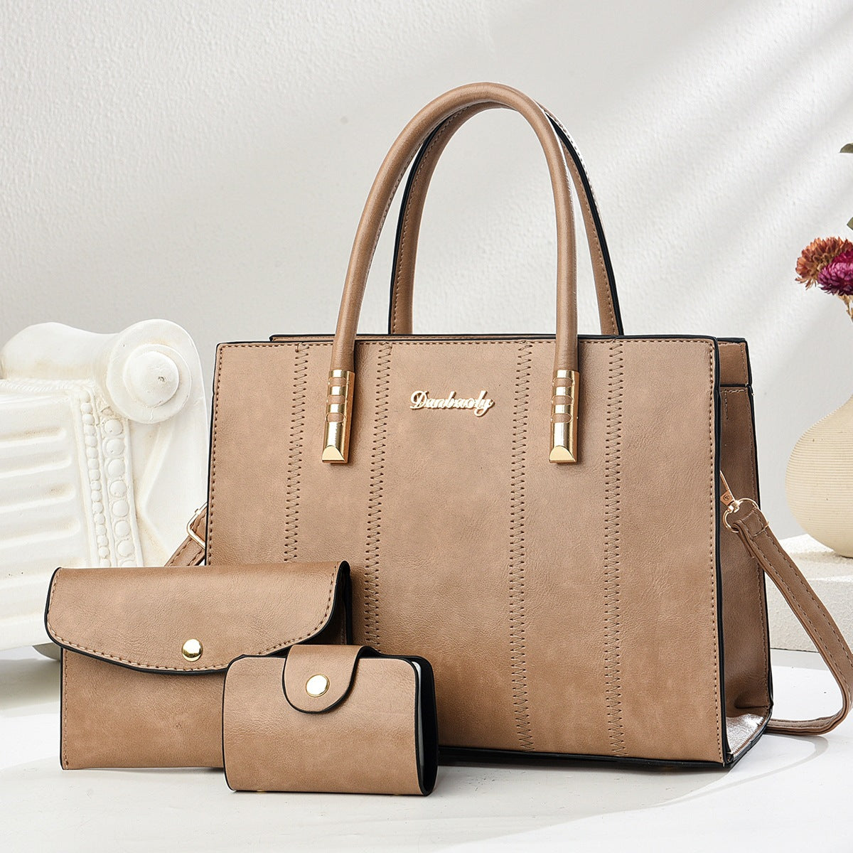 Retro 3-Piece Tote Set