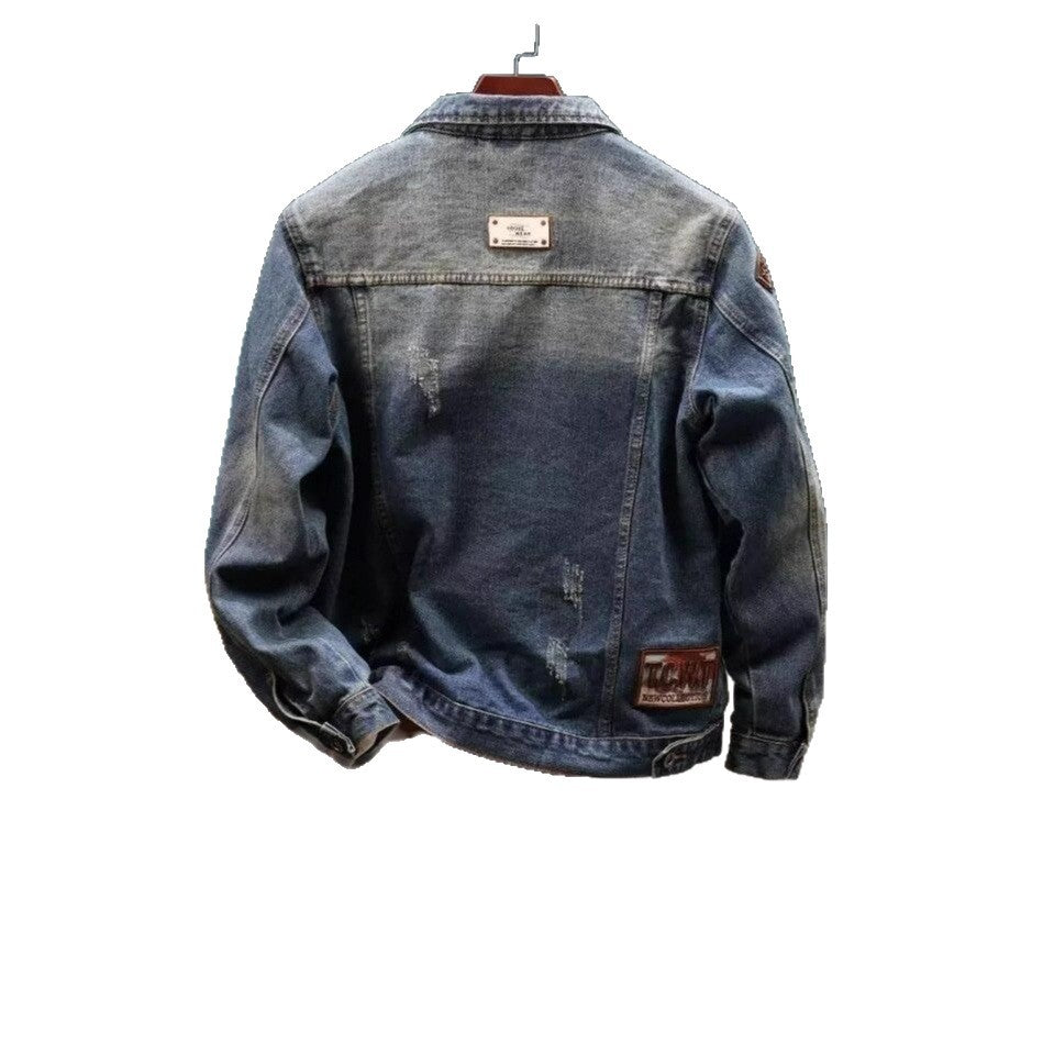 Luxury Embroidered Loose Cargo Style Jacket