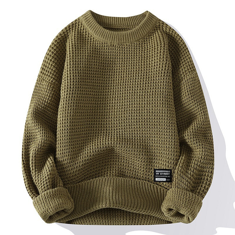 Mens Crew Neck Knit Sweater  Autumn/Winter