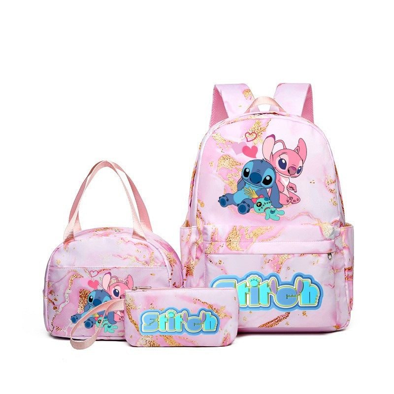 Waterproof 3-Piece School Backpack Set for Students & Travel