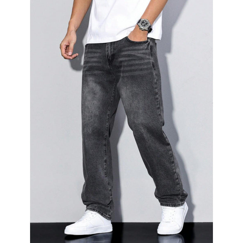 Mens Simple Fashion Casual Jeans