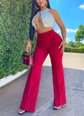 Spring and autumn wide-leg pants