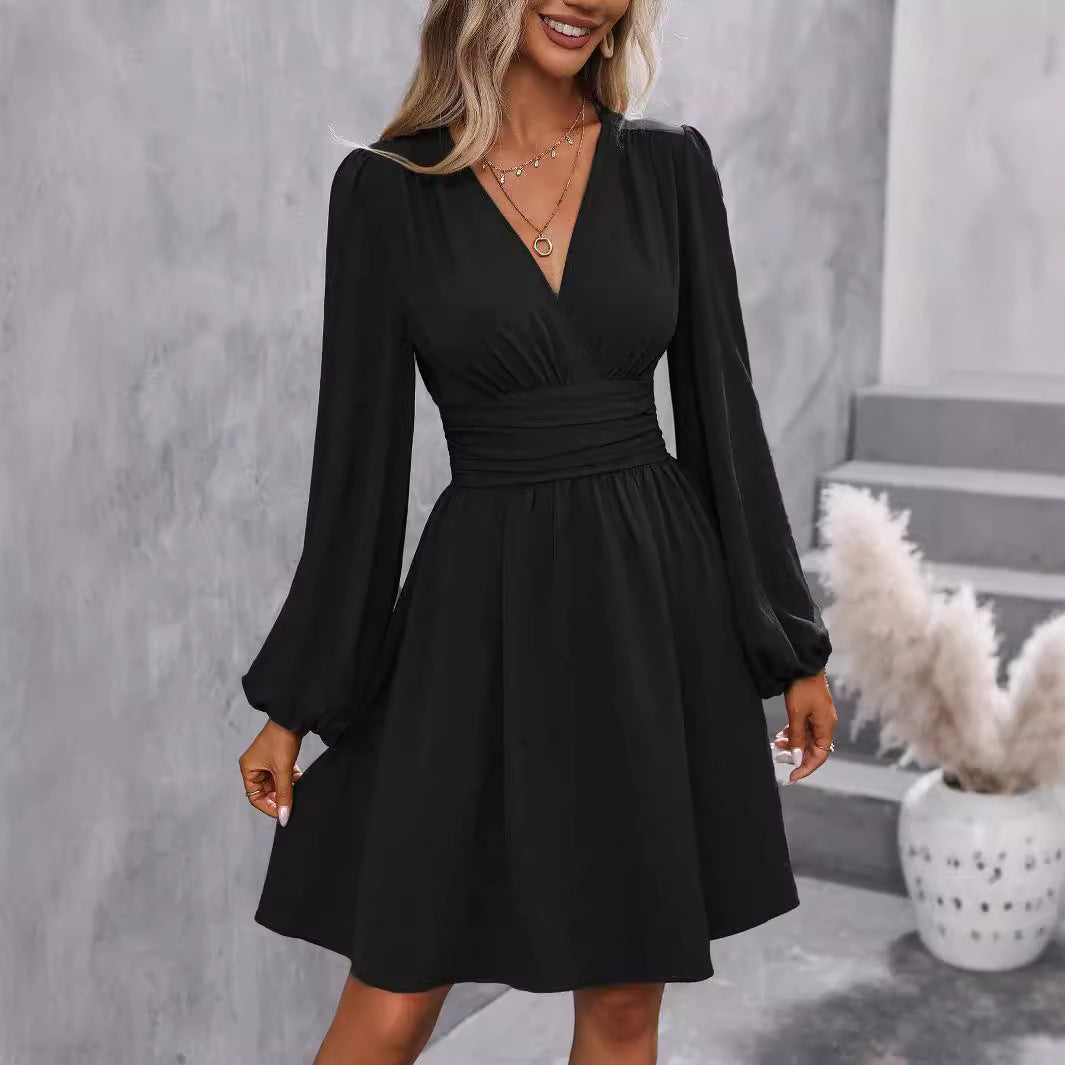 Balloon Sleeve Dress