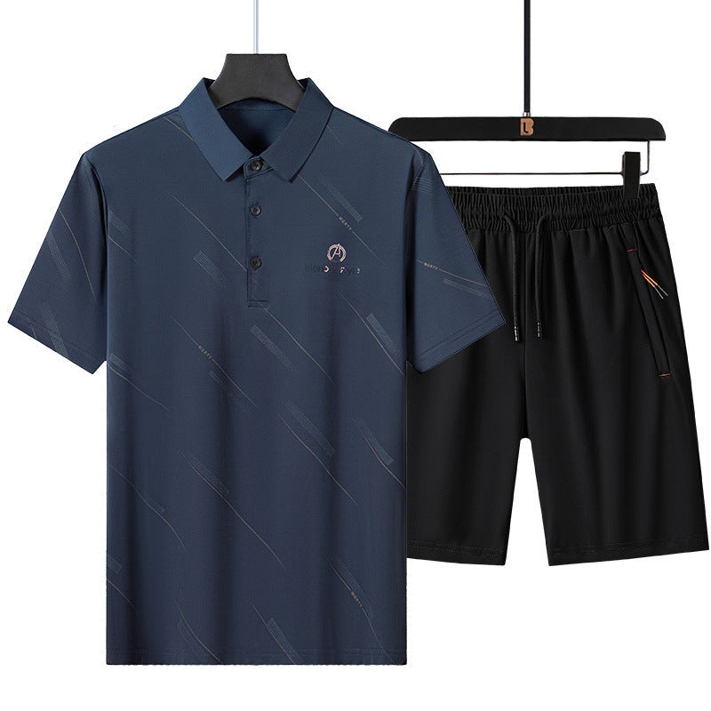BreezeCool Dad Sport Polo Set