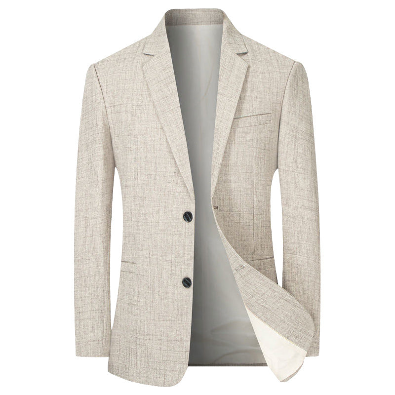 Mens Business Casual Slim-Fit Blazer