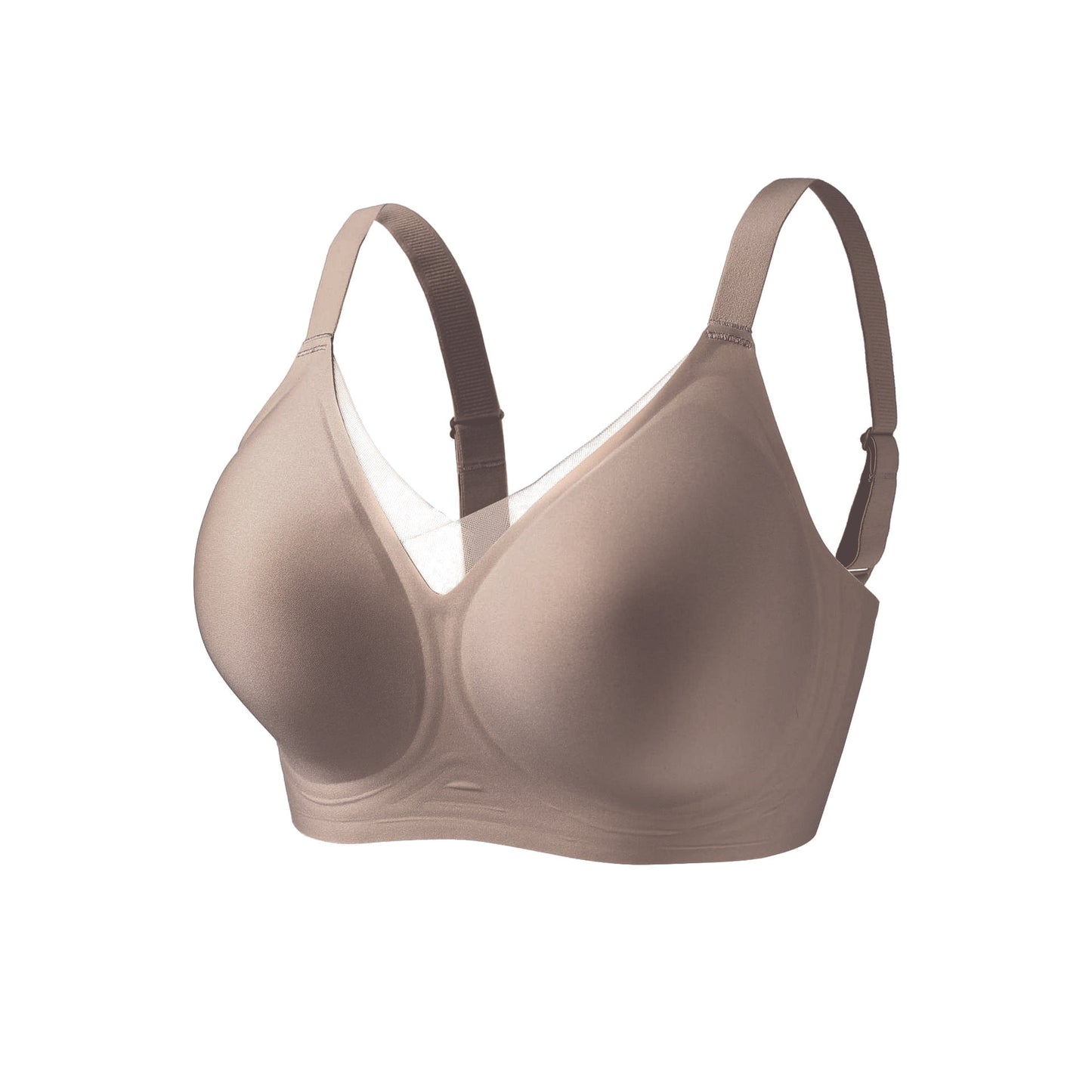 V-Neck Mesh Seamless Minimizer