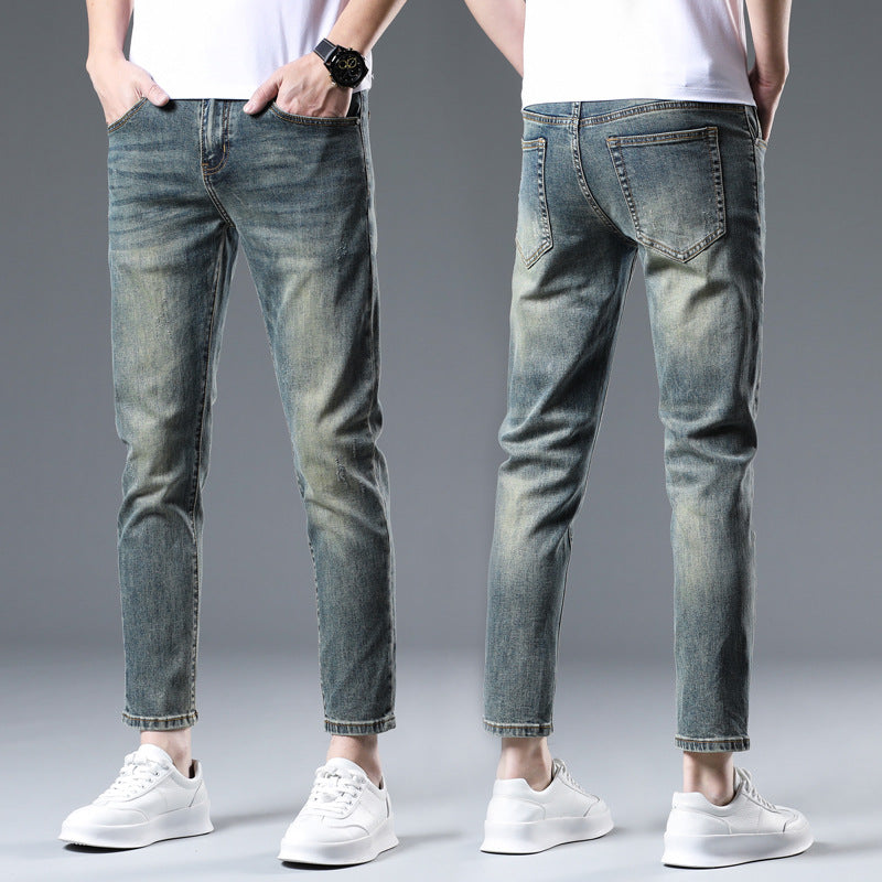 Vintage Stretch Jeans for Men