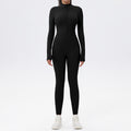 Zip-Up Workout Romper