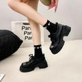 Women's Heightened Loafers with Block Heel