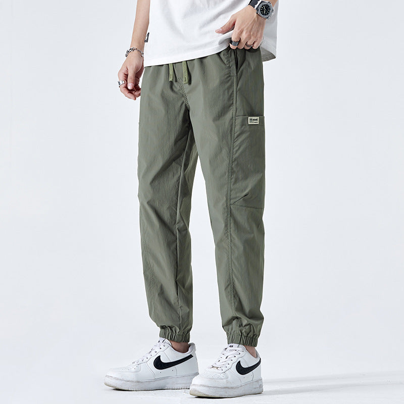 Men’s Ice Silk Cargo Pants