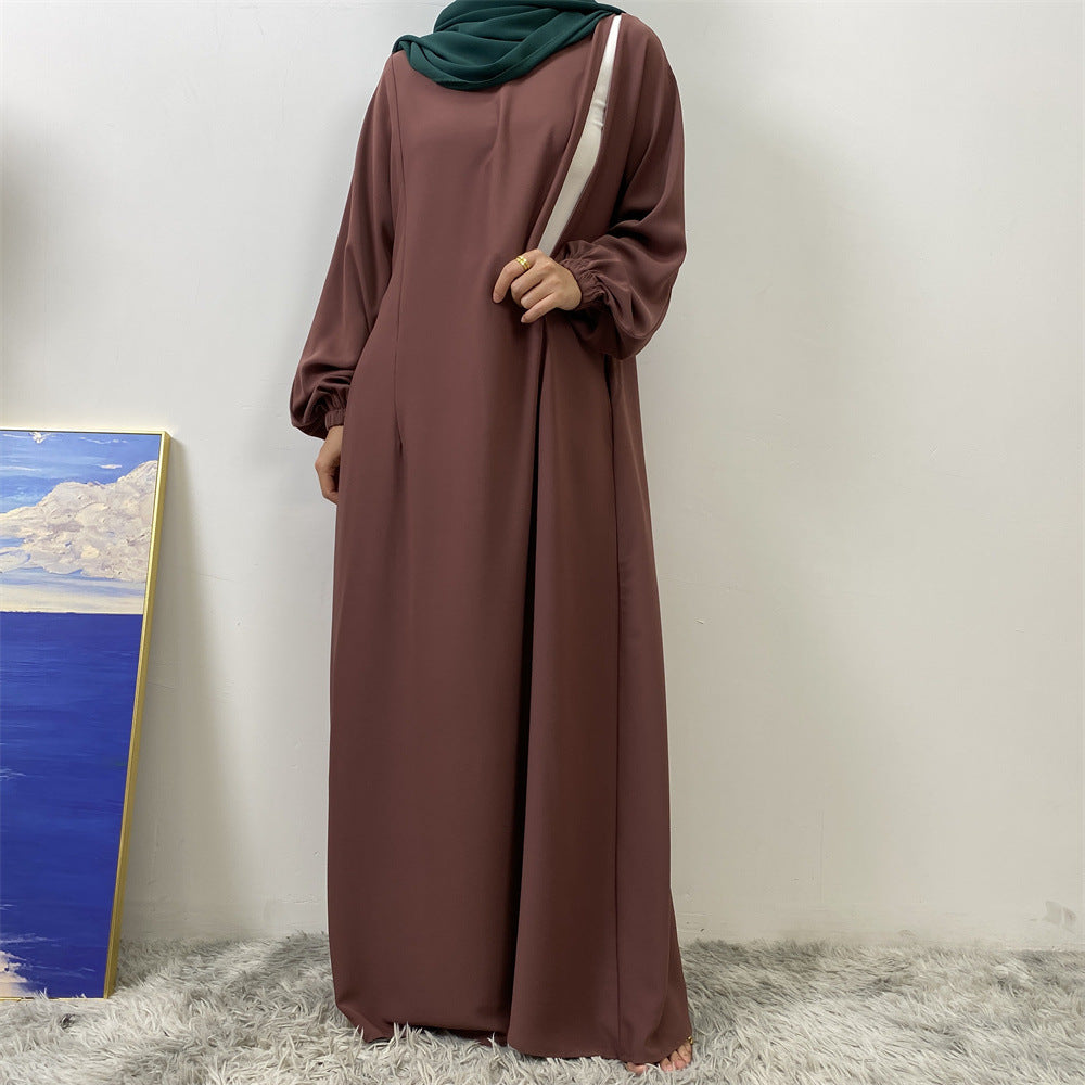 Middle Eastern Slim Fit Nursing Dress