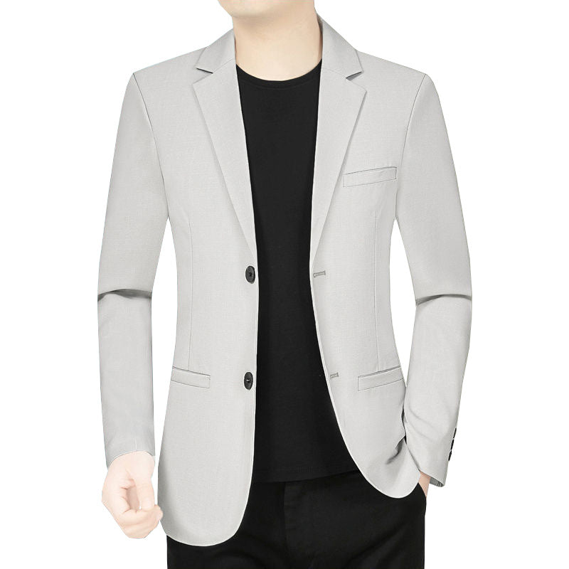 Mens Business Casual Slim-Fit Blazer