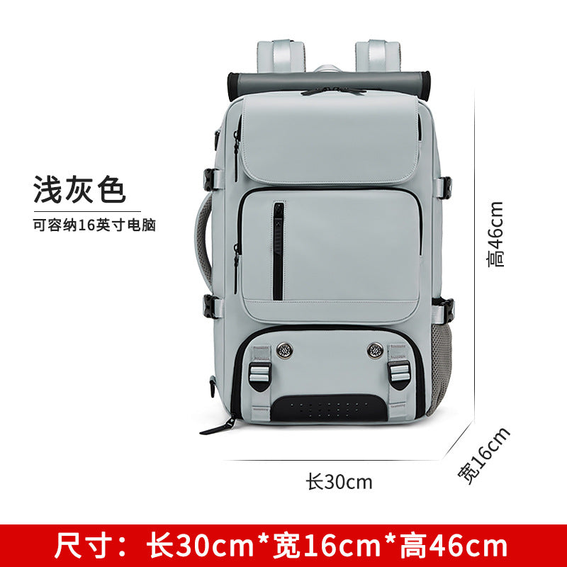 Men’s Large Capacity Multifunctional Travel Backpack – Custom Logo Outdoor & Laptop Bag