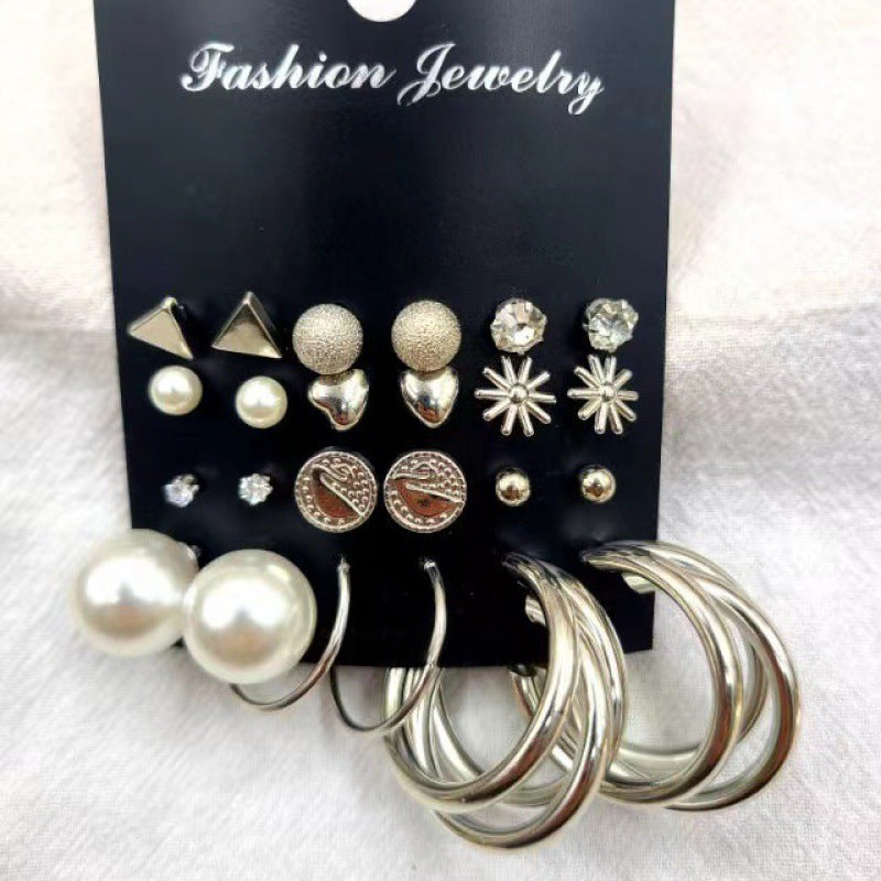 Shiny Gold Earrings for Women Girls