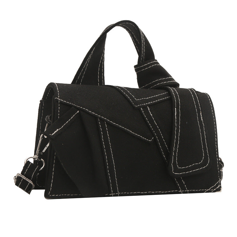 Simple stitching small square bag