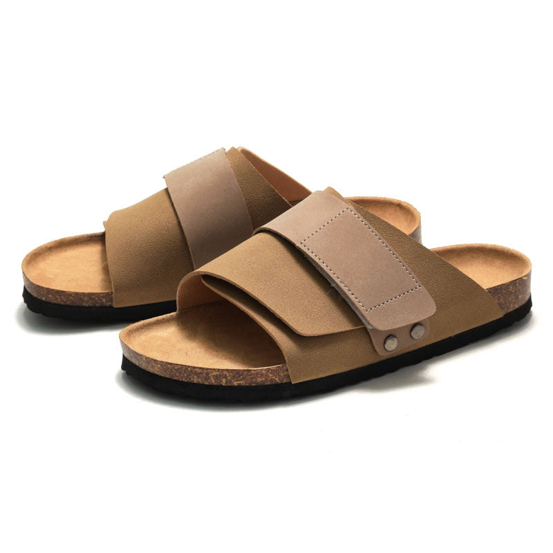 Ruizu Autumn & Winter Cork Slippers for Men & Women  Stylish Sandals & Beach Shoes