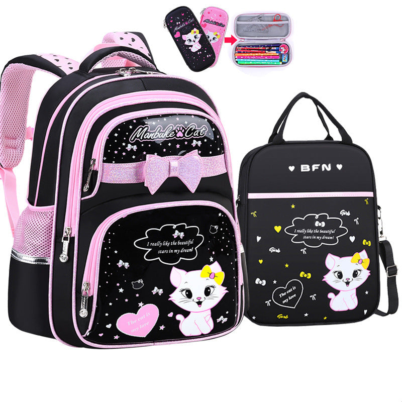 Sparkle Kitty School Backpack