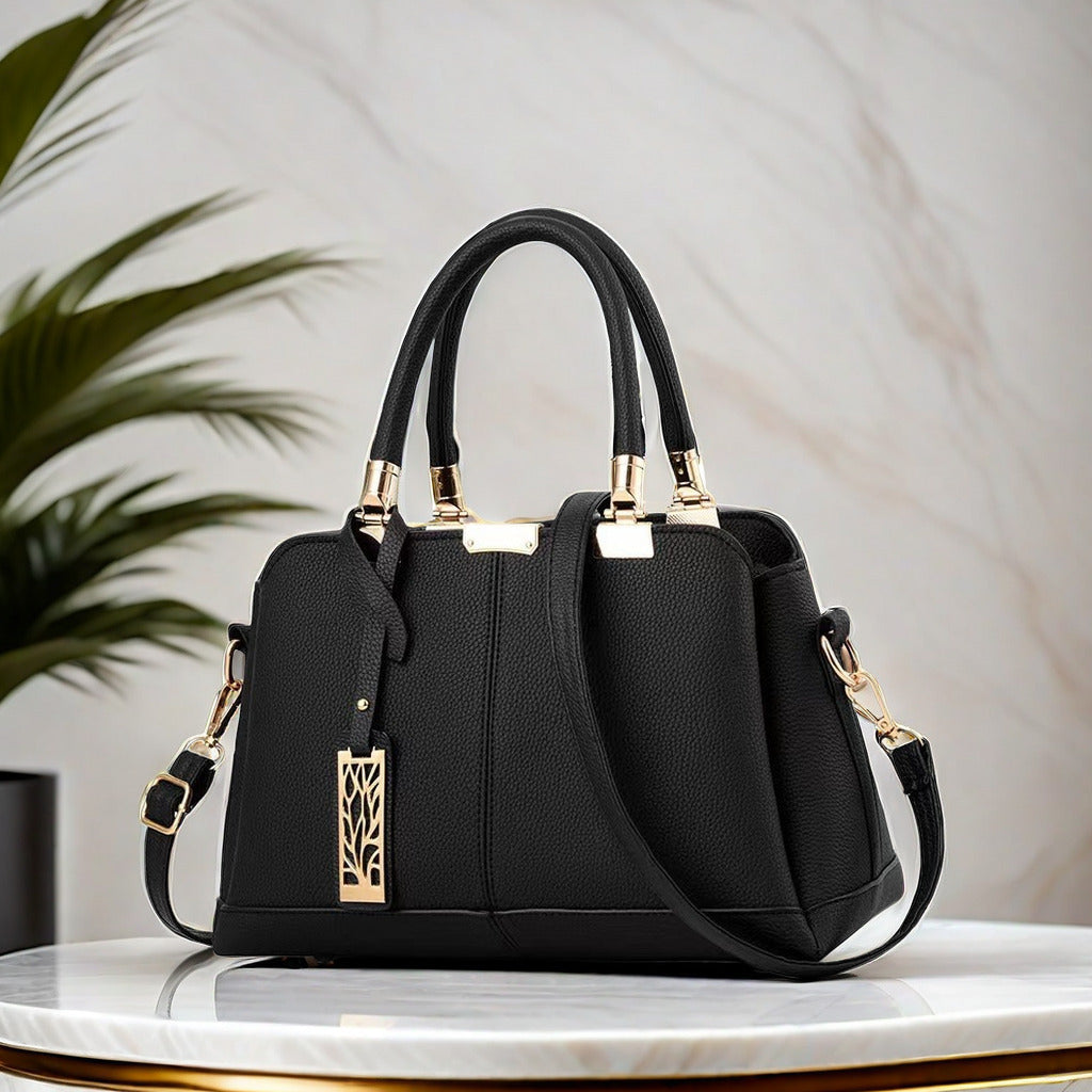 Women's bag handbag - middle-aged mom shoulder bag