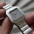 Men's Steel Band Quartz Watch - Classic Business Style