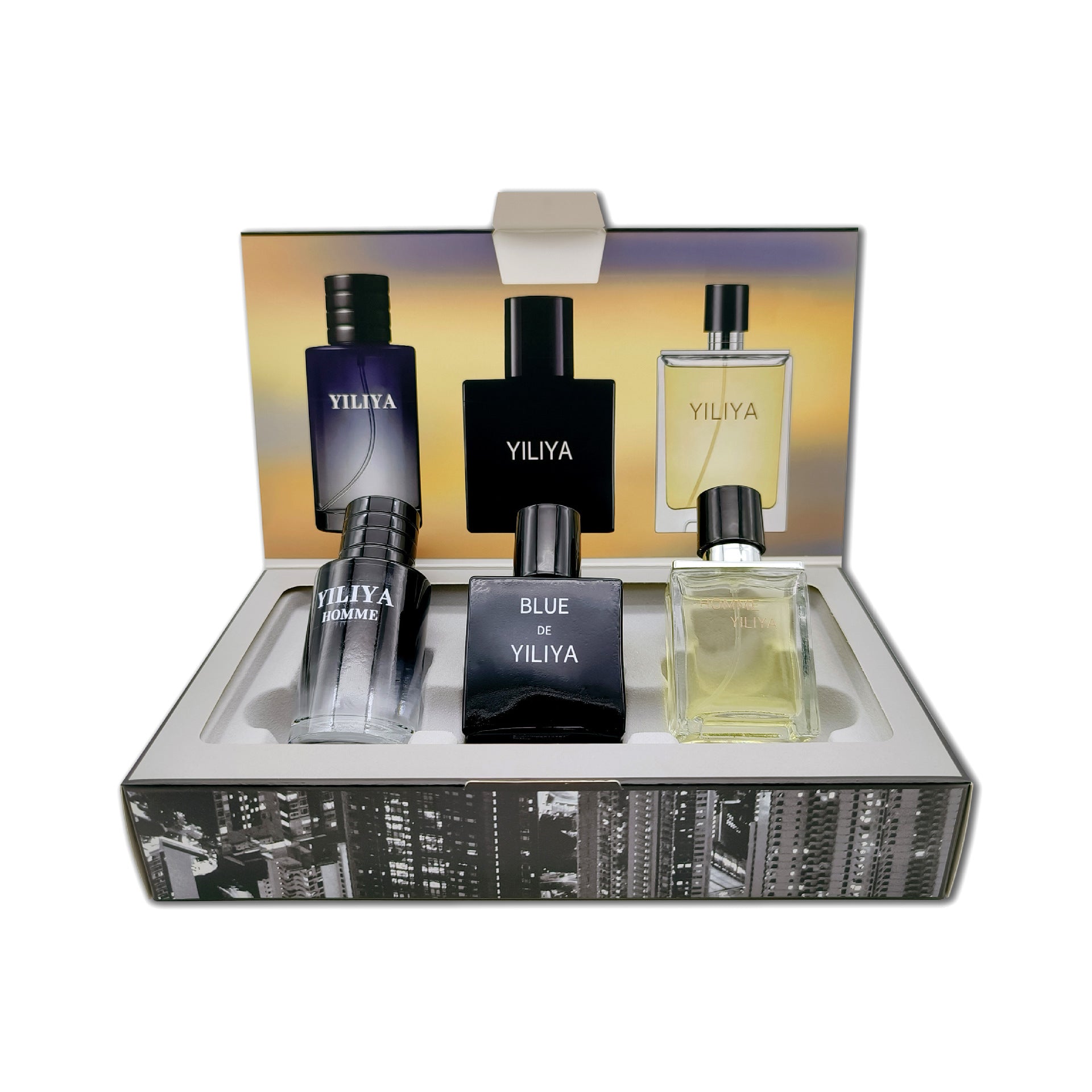 New men's perfume set fresh and long-lasting eau de laura