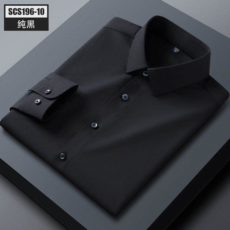 Mens Mulberry Silk Business Casual Shirt