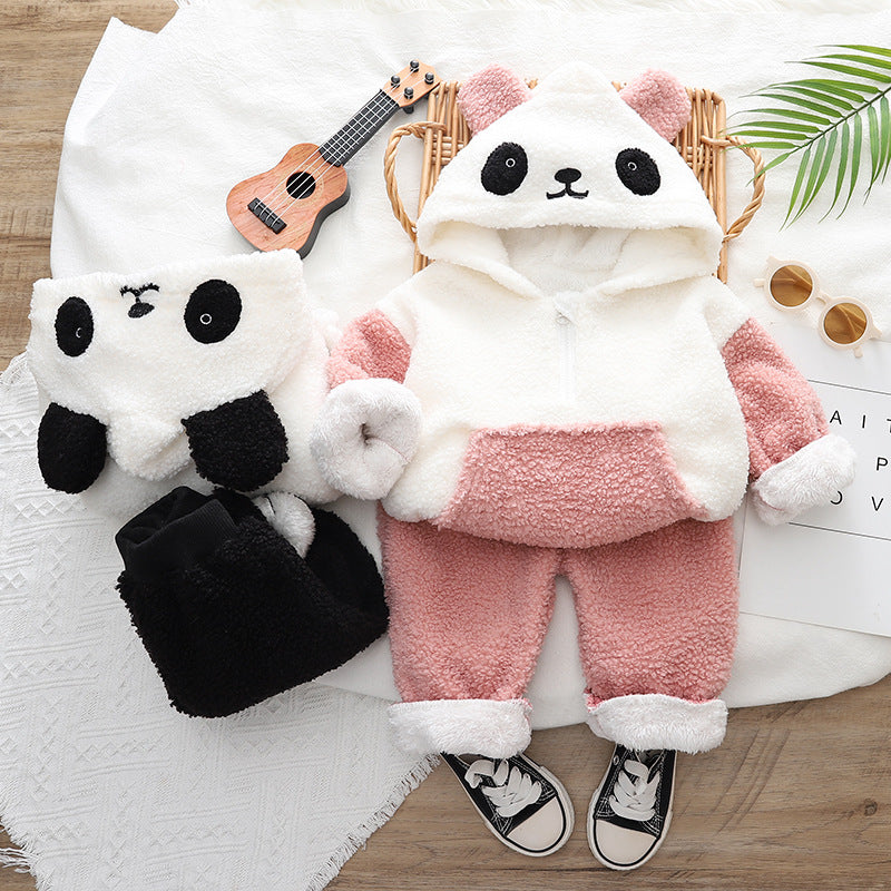 Panda Winter Two-Piece Set