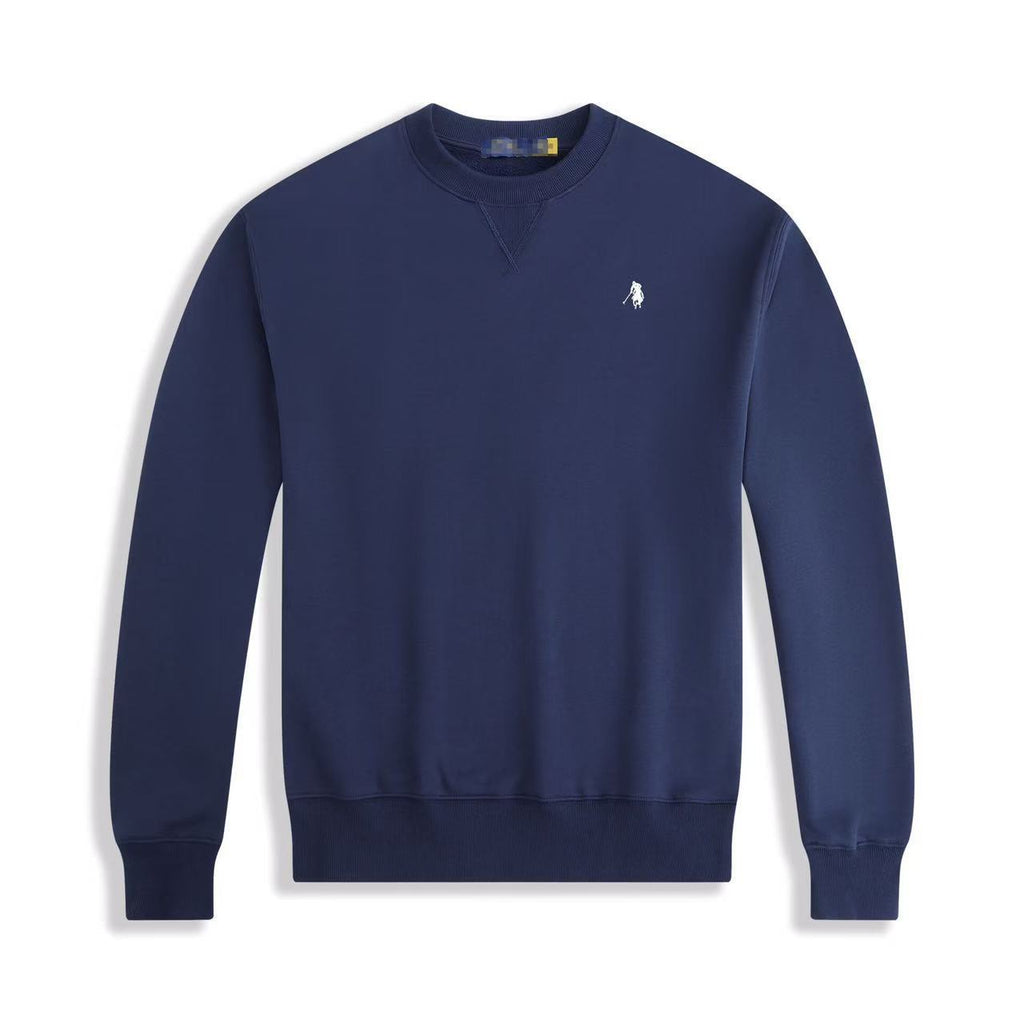 Mens Thick Cotton Fleece Zip-Up Hoodie