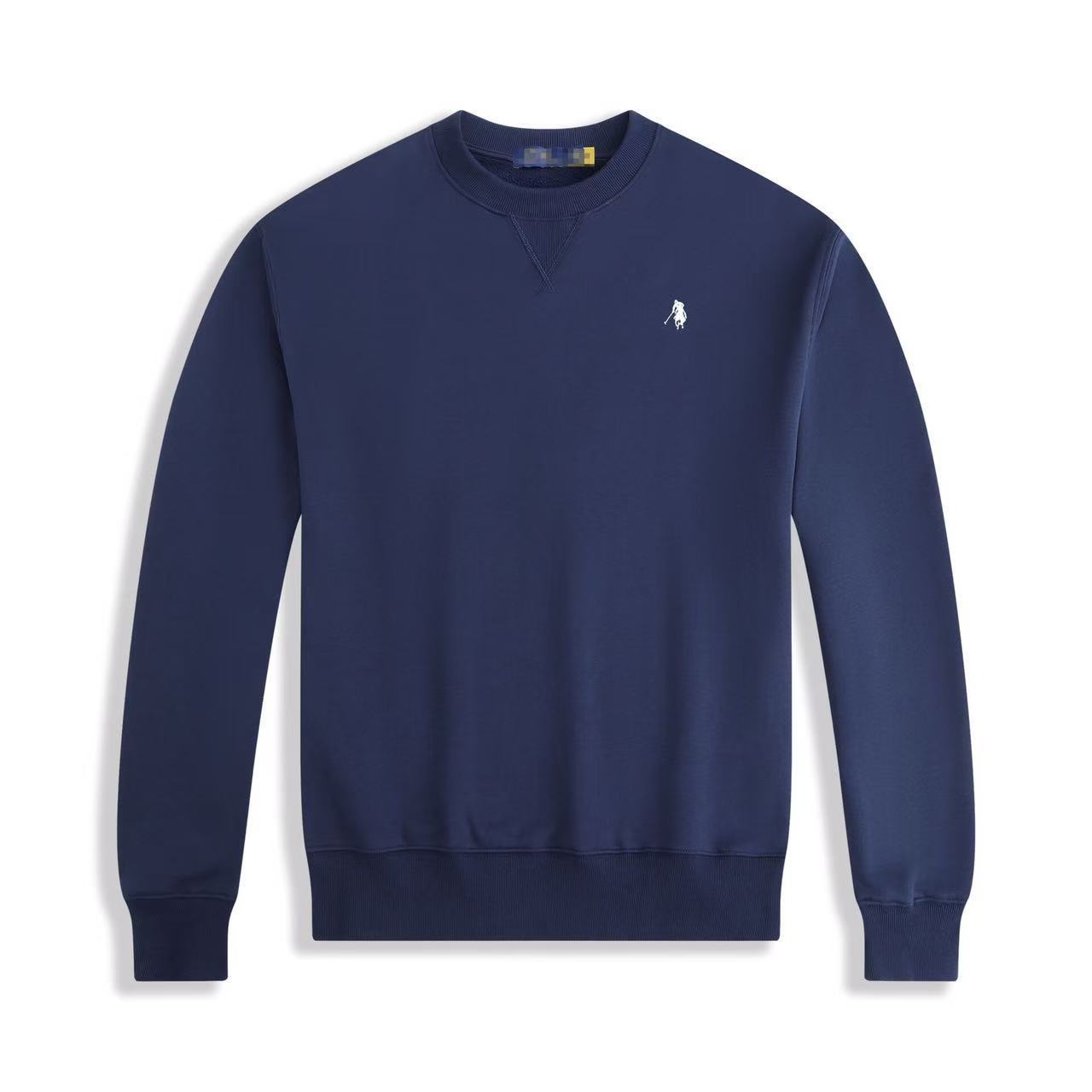 Mens Thick Cotton Fleece Zip-Up Hoodie