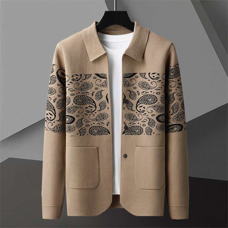 Breeze Knit High Quality Cardigan Men's Jacket