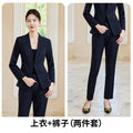 Women's Professional V-Neck Suit Set