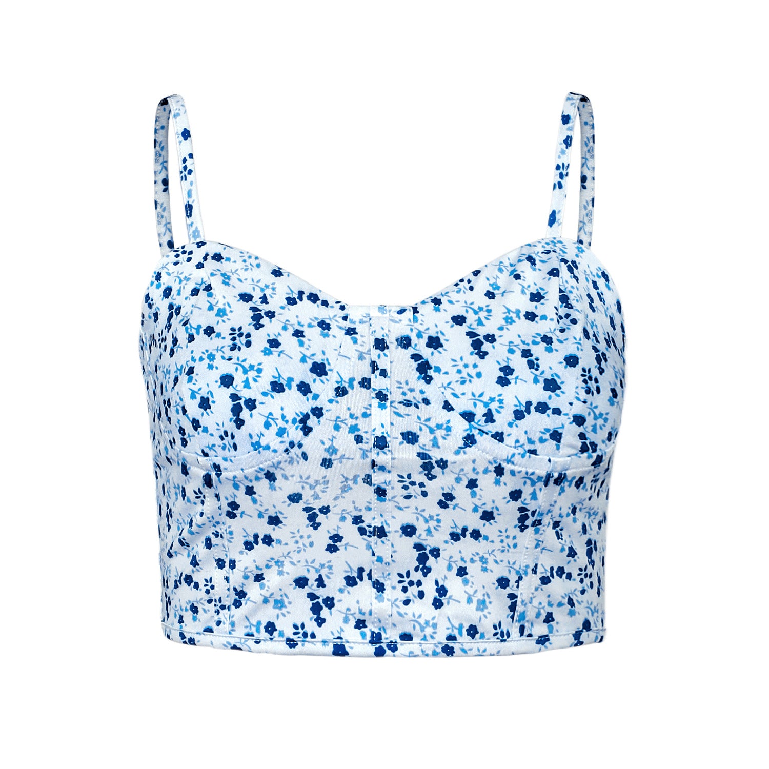 Summer women's sexy crop top - Floral camisole women's vest