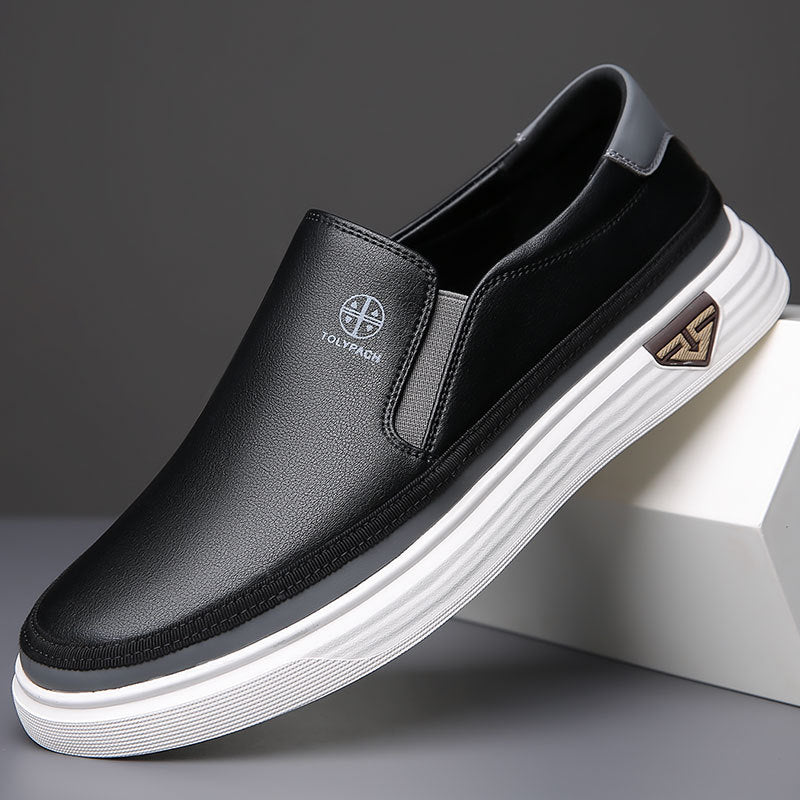 Men’s Casual Soft-Soled Leather Loafers