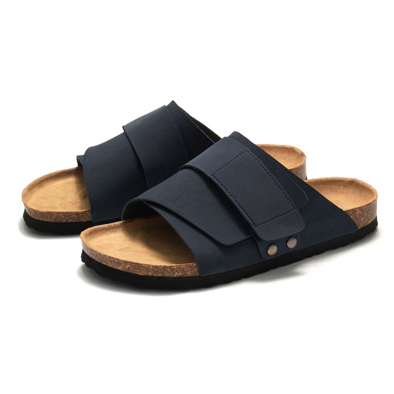 Ruizu Autumn & Winter Cork Slippers for Men & Women  Stylish Sandals & Beach Shoes