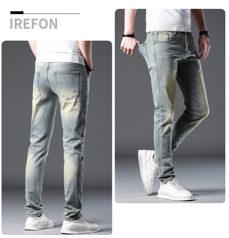 Vintage Stretch Jeans for Men