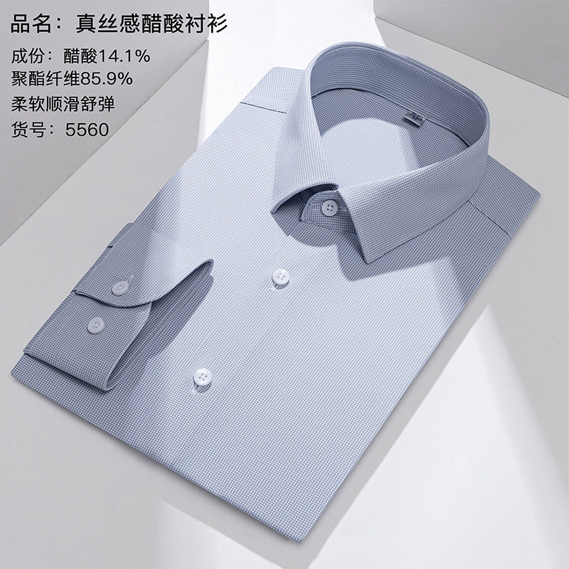 Mens Long Sleeve Business Shirt