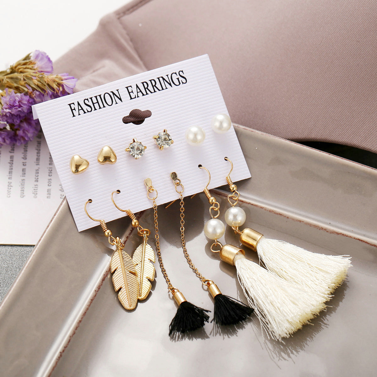 Shiny Gold Earrings for Women Girls