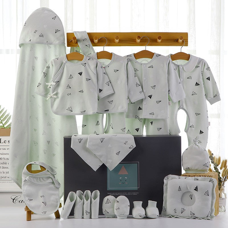 Newborn Cotton Basics Set  4-Season Everyday Essentials