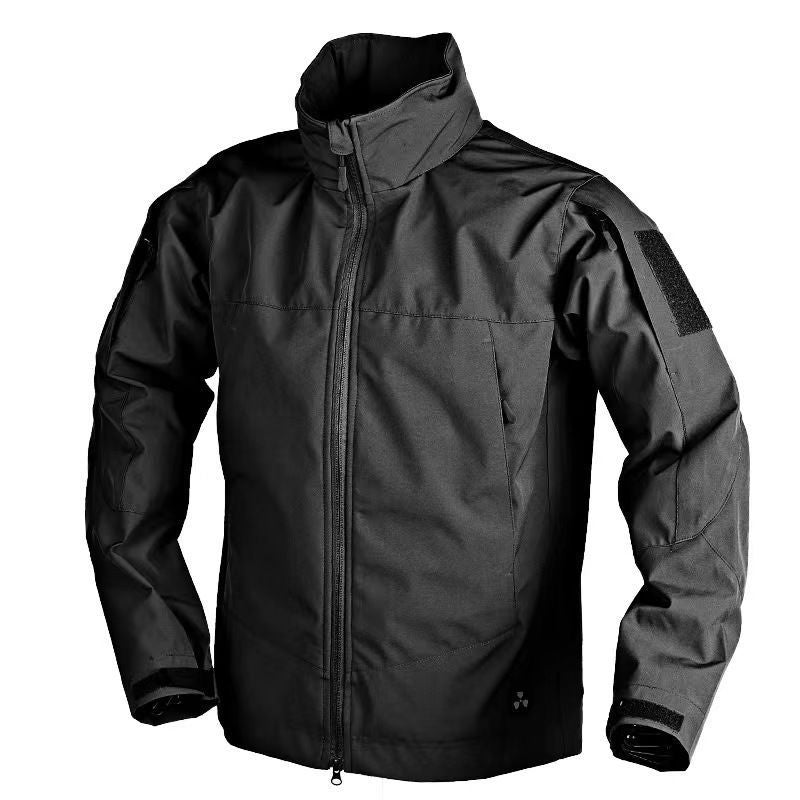 Men's 3-in-1 Softshell Outdoor Jacket – Windproof & Waterproof Tactical Coat