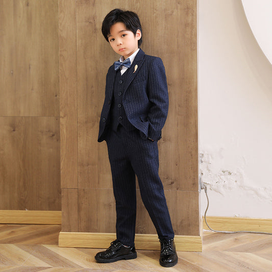 Little Prince Striped Suit Set