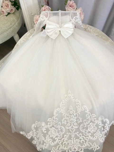 Dreamland Ruffle Satin Gown