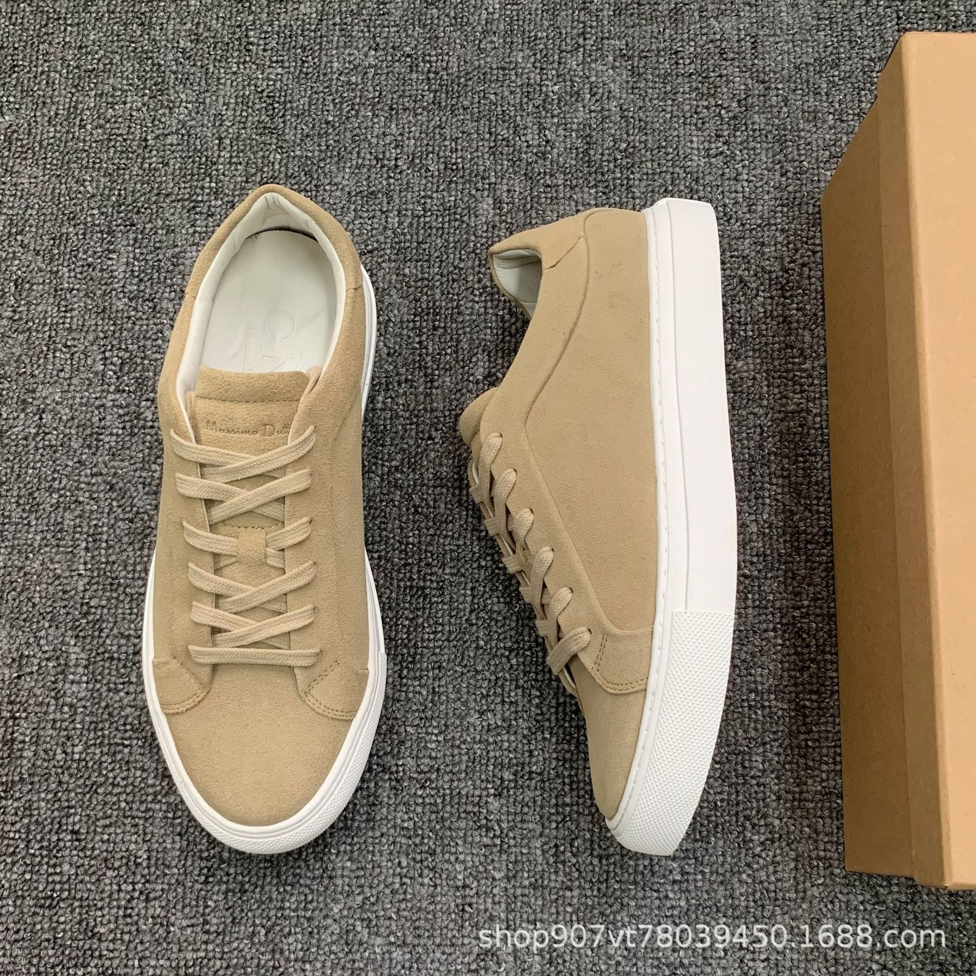 Casual Leather Mens Sneakers