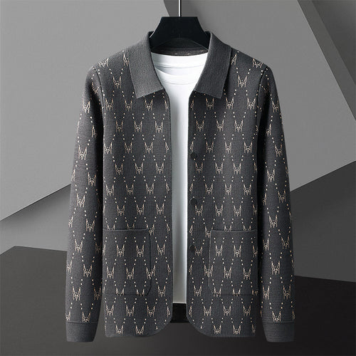 Breeze Knit High Quality Cardigan Men's Jacket