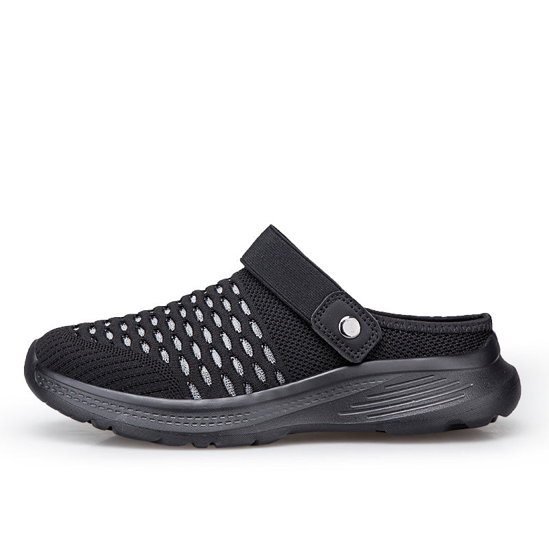 Summer Elderly Outdoor Breathable Slippers