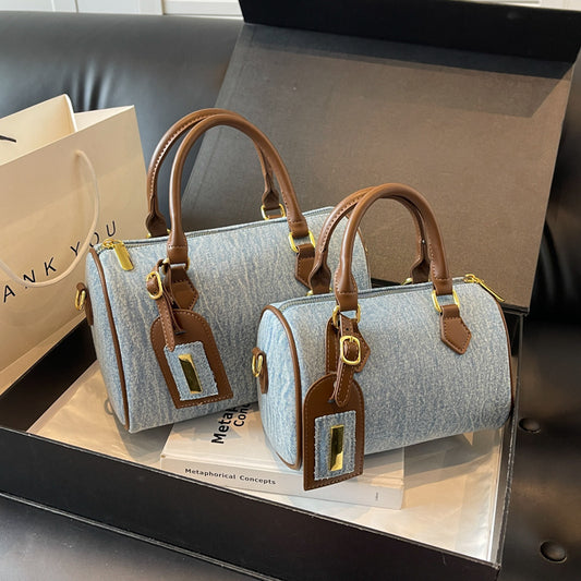 Casual Retro Denim Messenger Bag