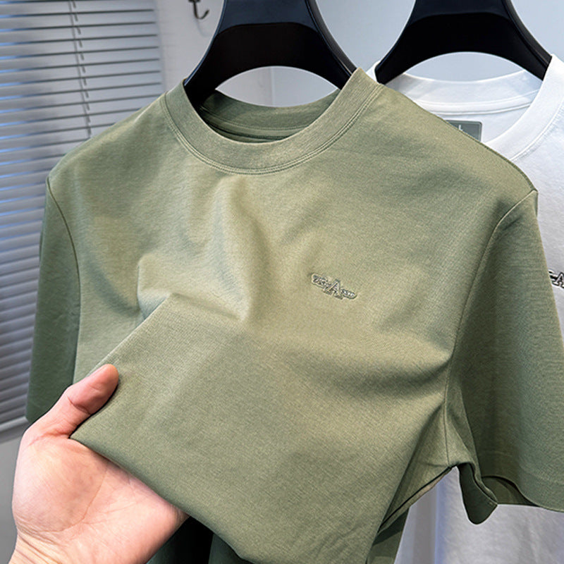 Men’s Loose-Fit Korean Trend Summer T-Shirt