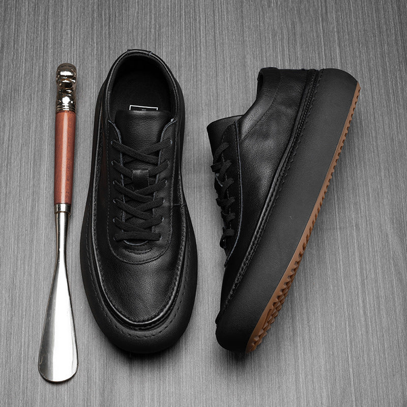 Factory Direct Men's Winter Fleece Boots  Retro Japanese Style & Streetwear