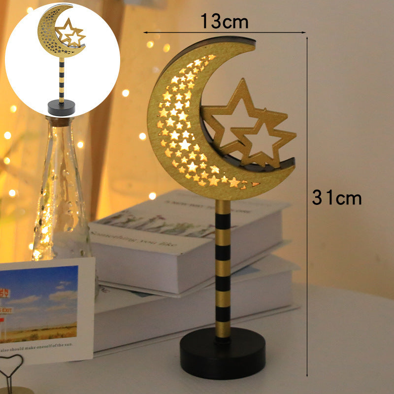 LED Black Street Sign Table Lamp