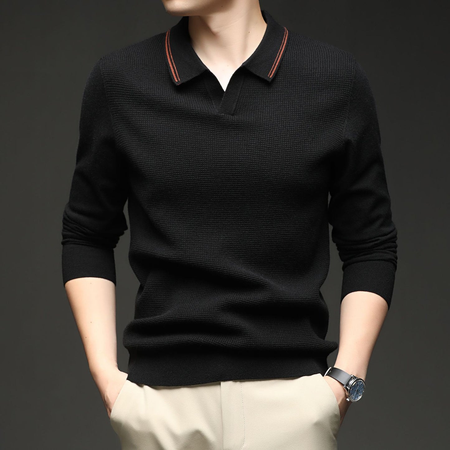 RibTone Knit Polo