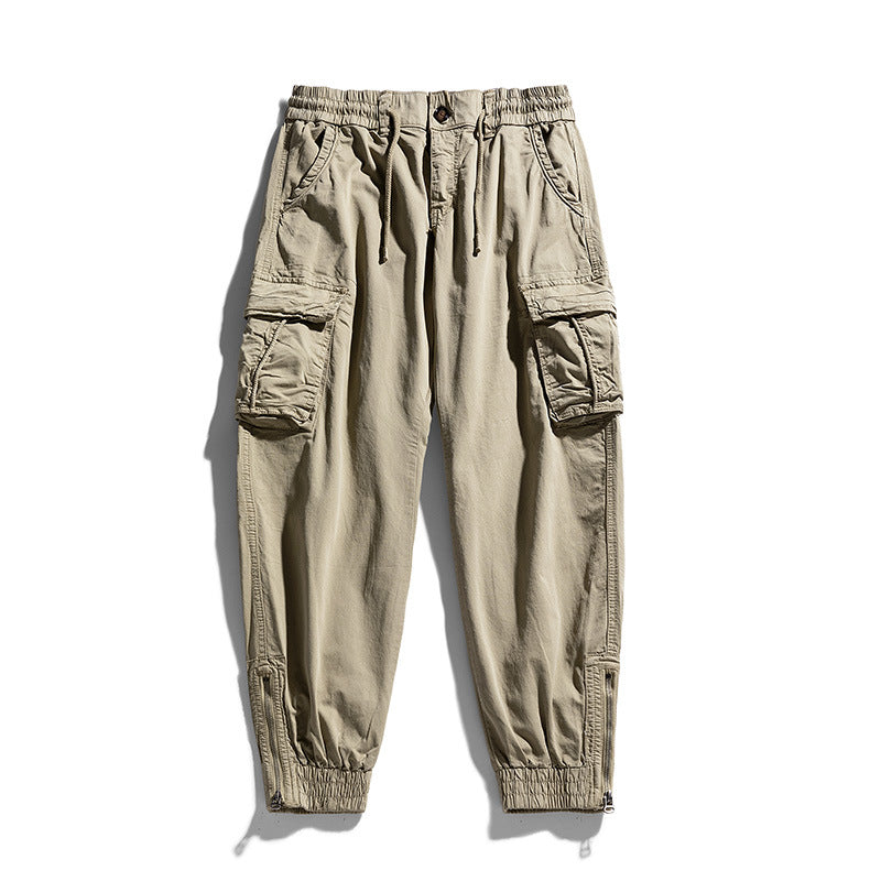 Streetweave Cargo Pants Cotton Slacks Wear-Resistant