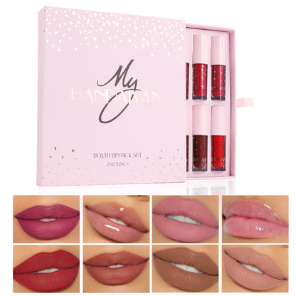 12 Colors Waterproof Non Stick Cup Matte Lipstick